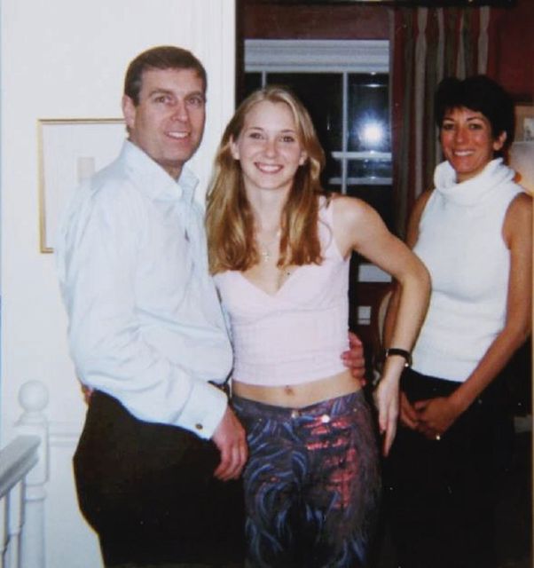 Prince Andrew with Virginia Giuffre. Photo: PA