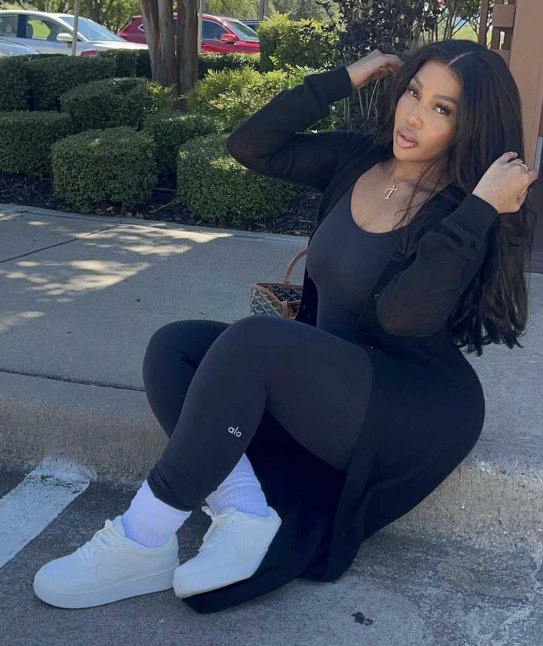 Tebogo Thobejane showed off her figure