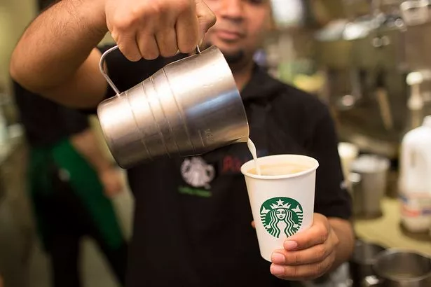 Starbucks worker