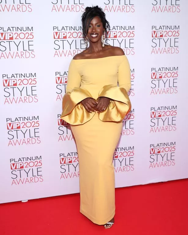 Katja Mia pictured at the Platinum VIP Style Awards 2025 at the InterContinental Dublin