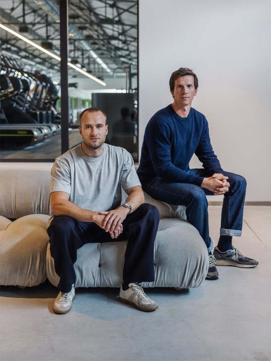 Alexandre de Vaucleroy (left) and Antoine Derom, founders of Animo Studios, Brussels