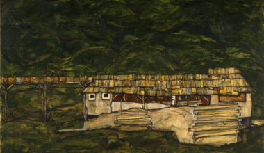 Egon Schiele: Sawmill, 1913.