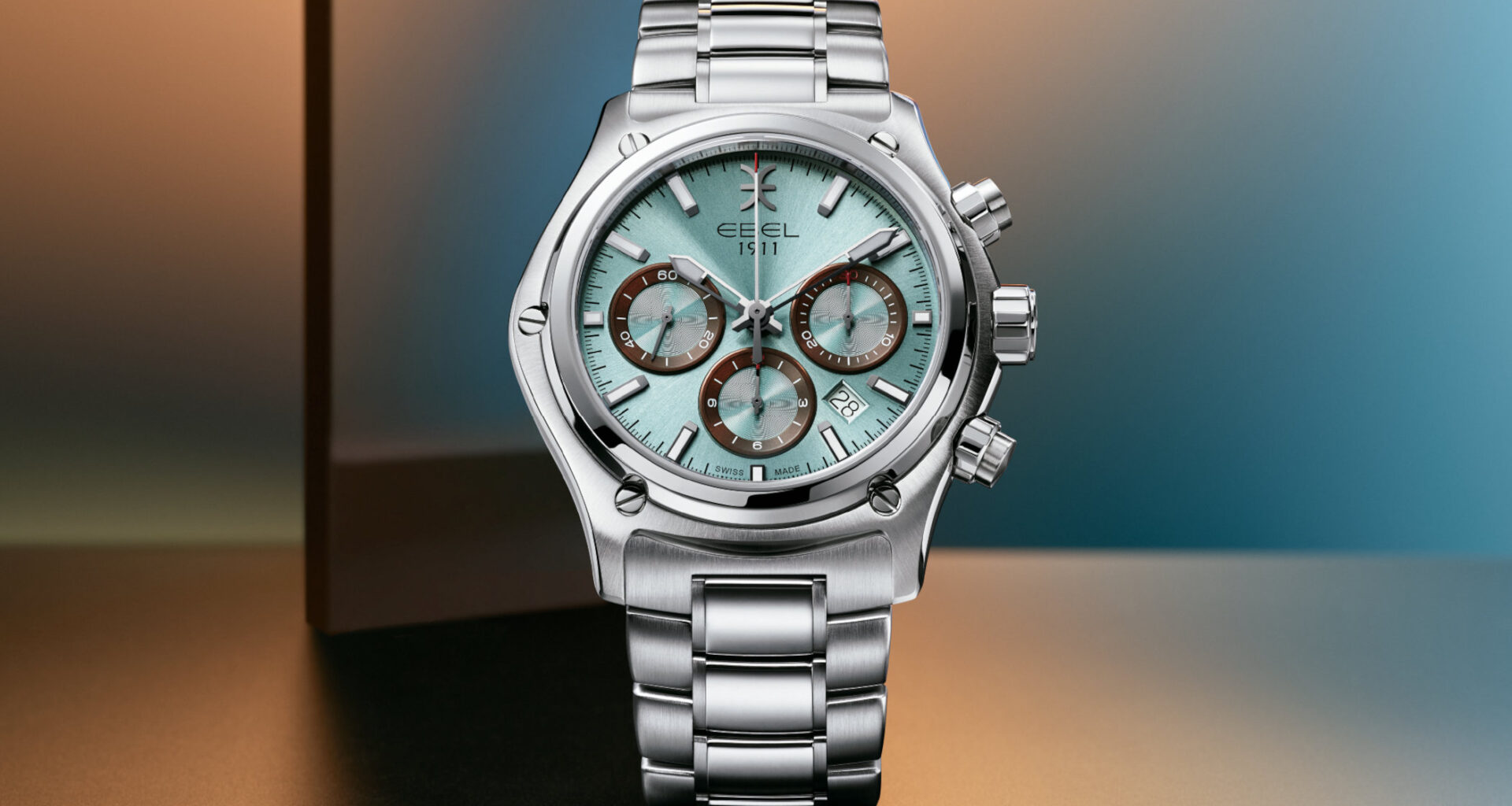 The New Ebel 1911 Chronograph Ice Blue