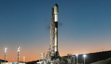 SpaceX plans to launch 28 Starlink satellites on its 550th Falcon 9 mission