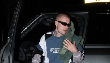 Justin Bieber Has a New Pair of Pink Sneakers