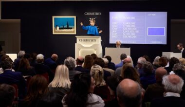 Rare 14-Foot Yves Klein Painting Sells for $21.4 M. at Christie’s Paris