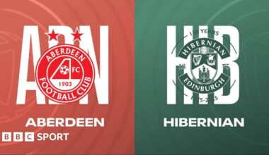 Aberdeen vs Hibernian: LIVE: Scottish Premiership team news, updates, report, reaction & stats