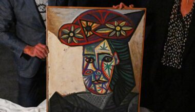 Picasso portrait of muse Dora Maar in vivid hat, long hidden from view, sells for 32 million euros