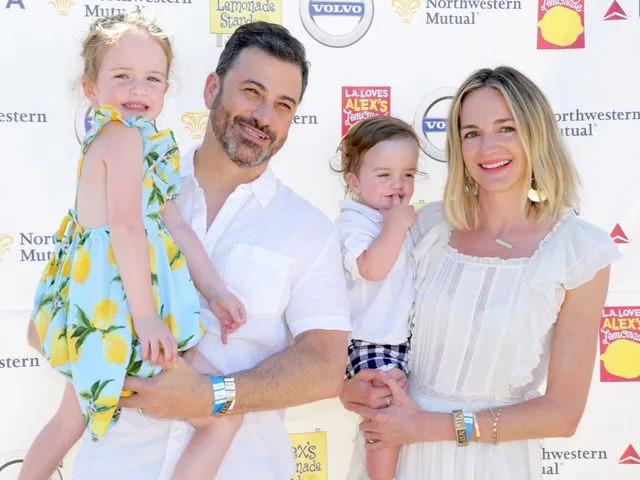 Rebecca Sapp/Getty Jane Kimmel, Jimmy Kimmel, Billy Kimmel and Molly McNearney on Sept. 8, 2018, in Los Angeles