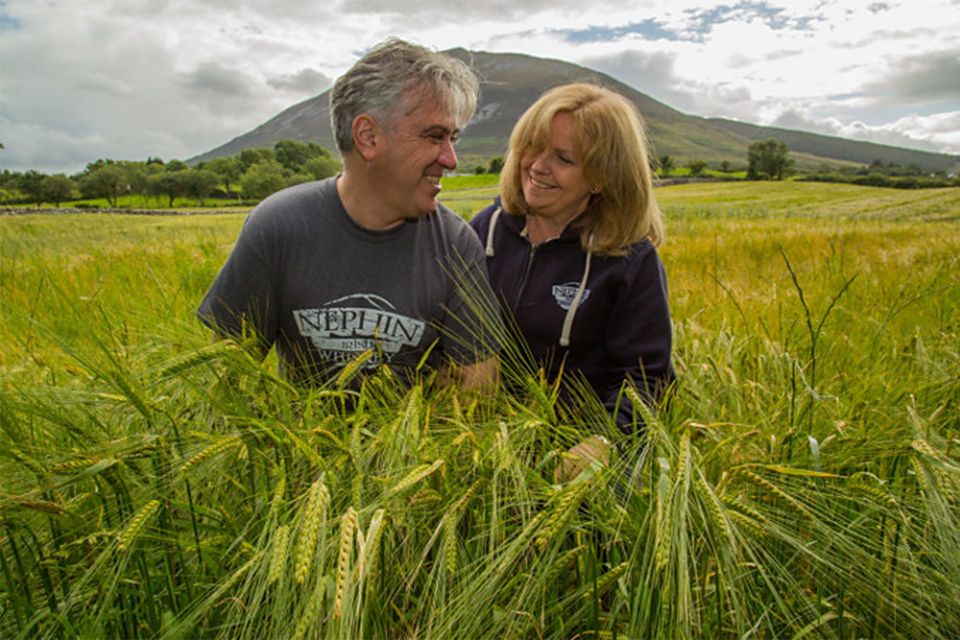 Paul and Jude Davis, two co-founders of Nephin Whiskey