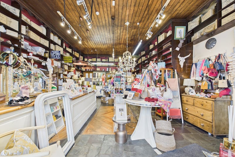 The shop retains its Victorian interior