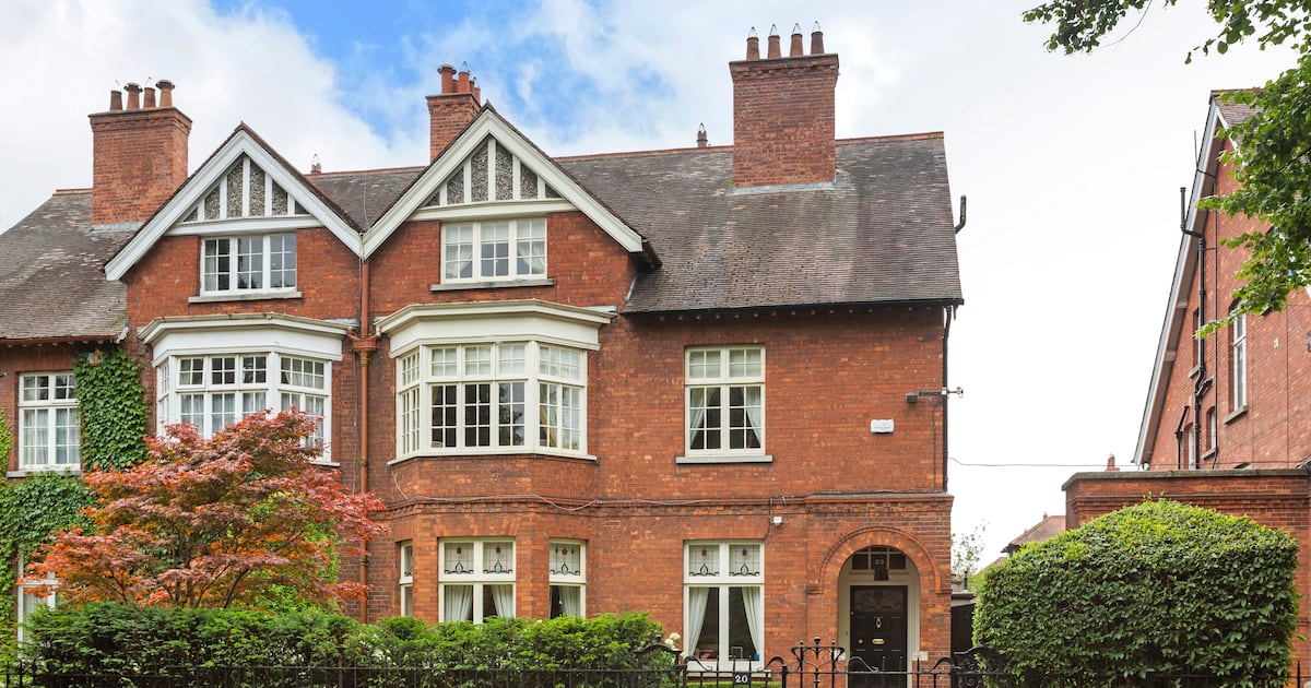 Edwardian home once owned by former taoiseach at Herbert Park for €4m – The Irish Times