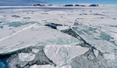 Antarctic sea ice winter peak in 2025 is third smallest on record