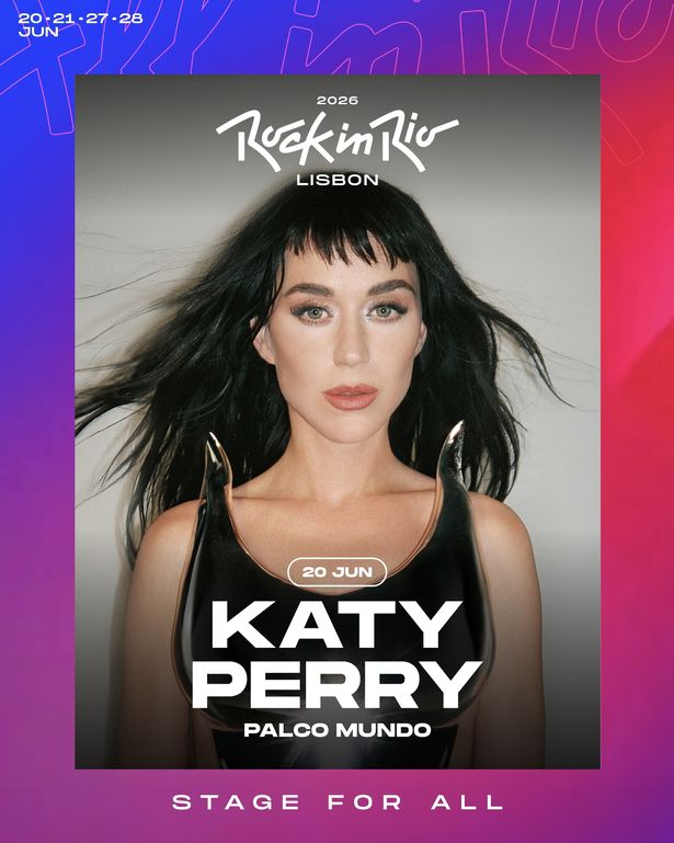Katy will headline the Pop day of the festival