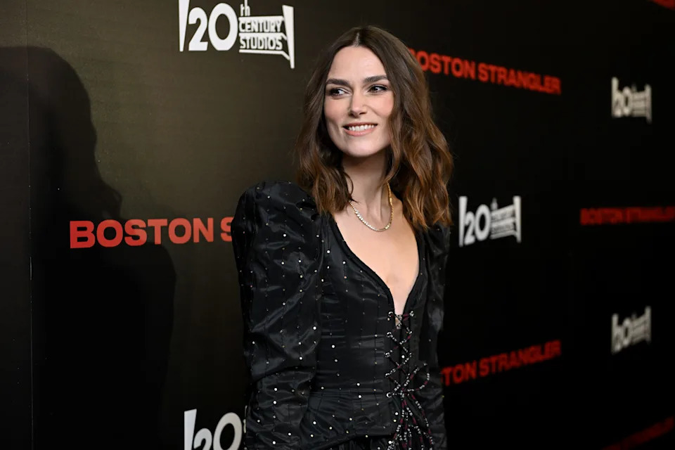 Keira Knightley attends the New York premiere of "Boston Strangler" on March 14, 2023. The two-time Oscar nominee just released her first children's book.