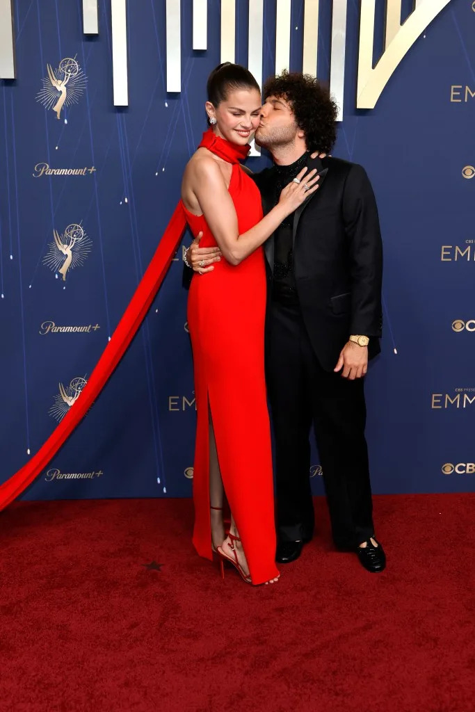 Gomez and Blanco tied the knot in Santa Barbara, Calif., over the weekend. Getty Images