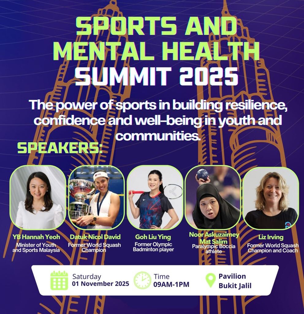 Other Sports: Nicol David Organisation leads national call to tackle mental health through sport