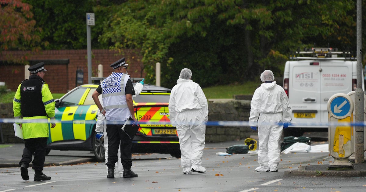 Manchester synagogue attack: Two victims shot, one fatally, by police - The Irish Times