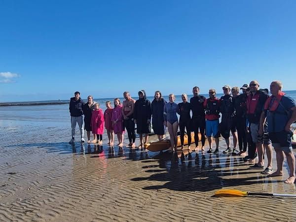Pictures from the swim.