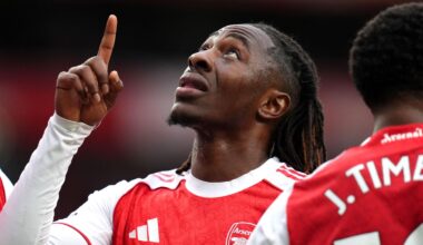 Arsenal beat [insert opposition] 1-0 as Rice set piece secures win on way to Premier League title [Draft]