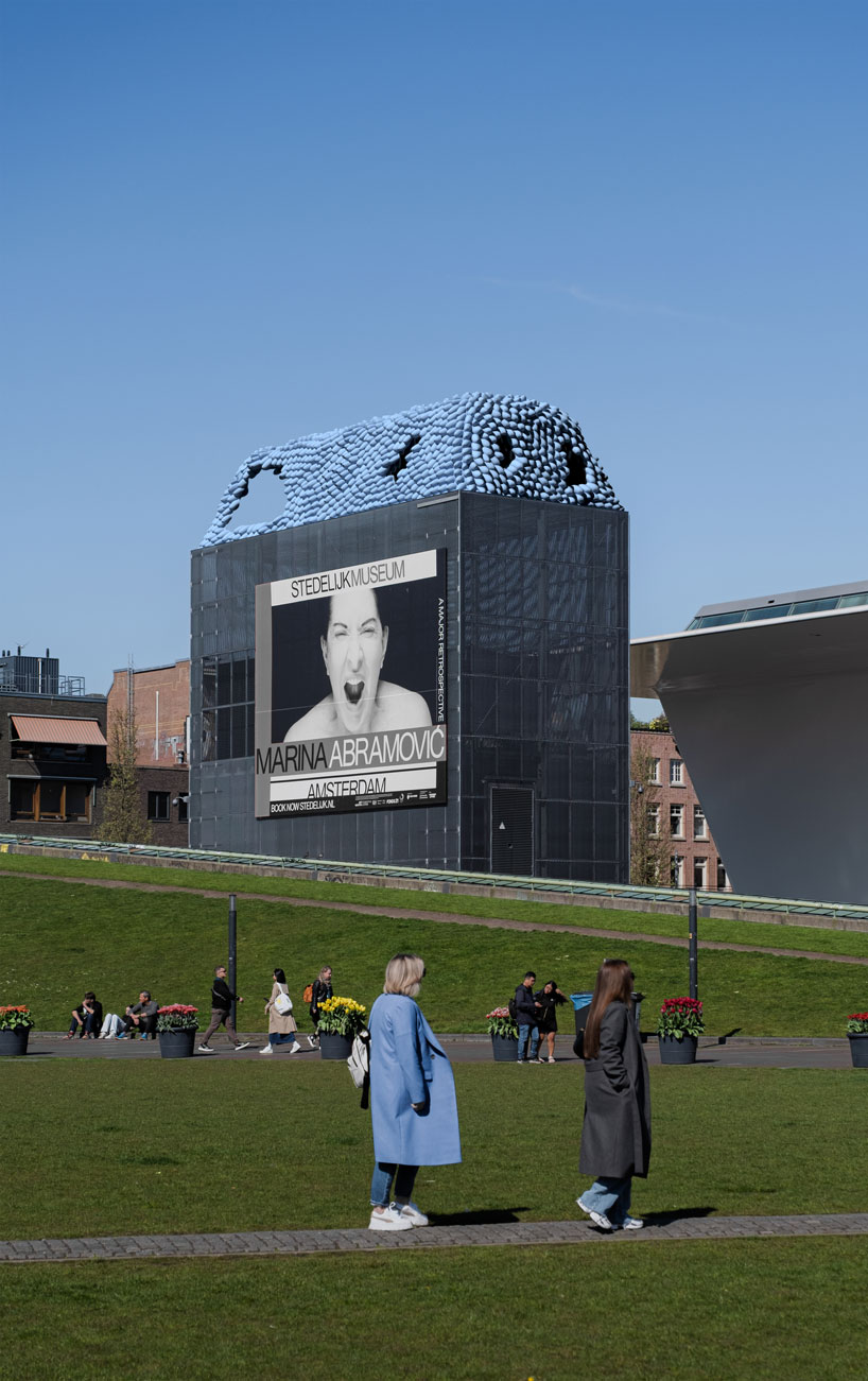 recycled 3D printed rooftop homes explore adaptable urban living at 2025 venice biennale