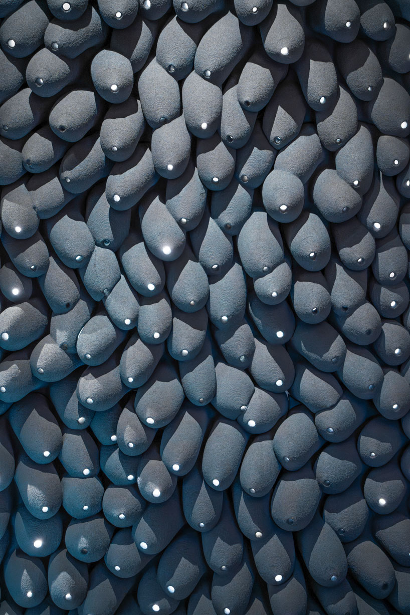 recycled 3D printed rooftop homes explore adaptable urban living at 2025 venice biennale