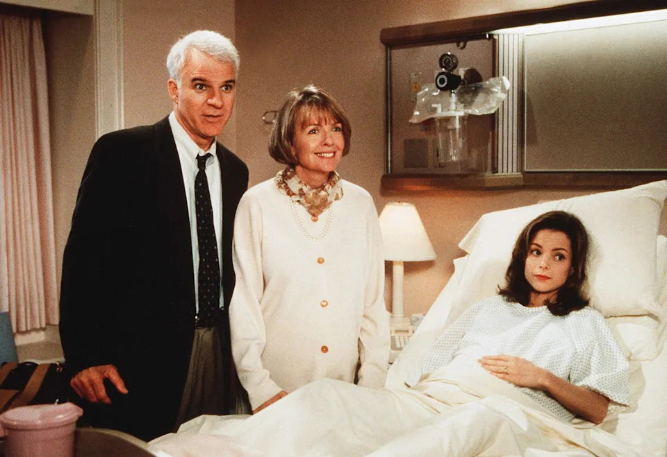 Touchstone/Kobal/Shutterstock  From left: Steve Martin, Diane Keaton and Kimberly Williams- Paisley in 'Father of the Bride Part 2'