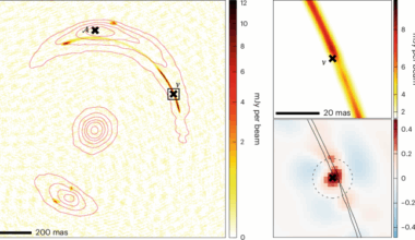 A million-solar-mass object detected at a cosmological distance using gravitational imaging