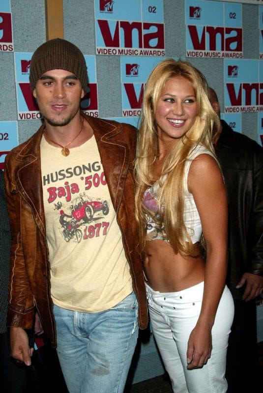 enrique iglesias anna kournikova first outing mtv