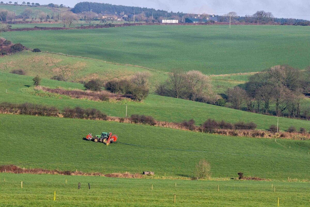  Spreading slurry on a West Cork farm. File picture: Andy Gibson.