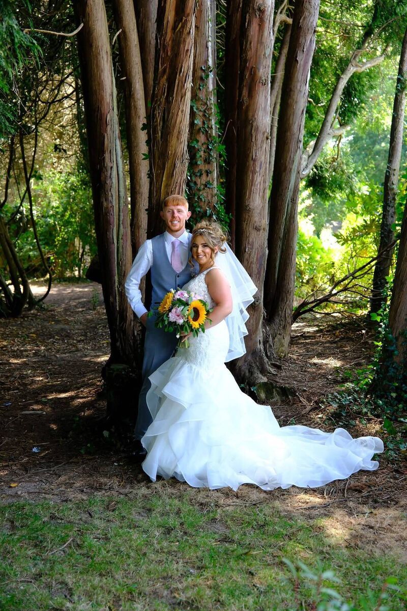 Katlyn Buckley and Alan Devereaux. Pictures: Bismark Photography