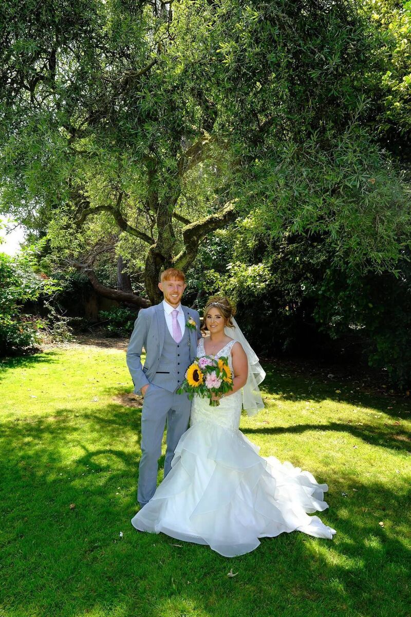 Katlyn Buckley and Alan Devereaux. Pictures: Bismark Photography