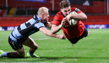 Jack Crowley guides Munster to hard-fought victory over Cardiff