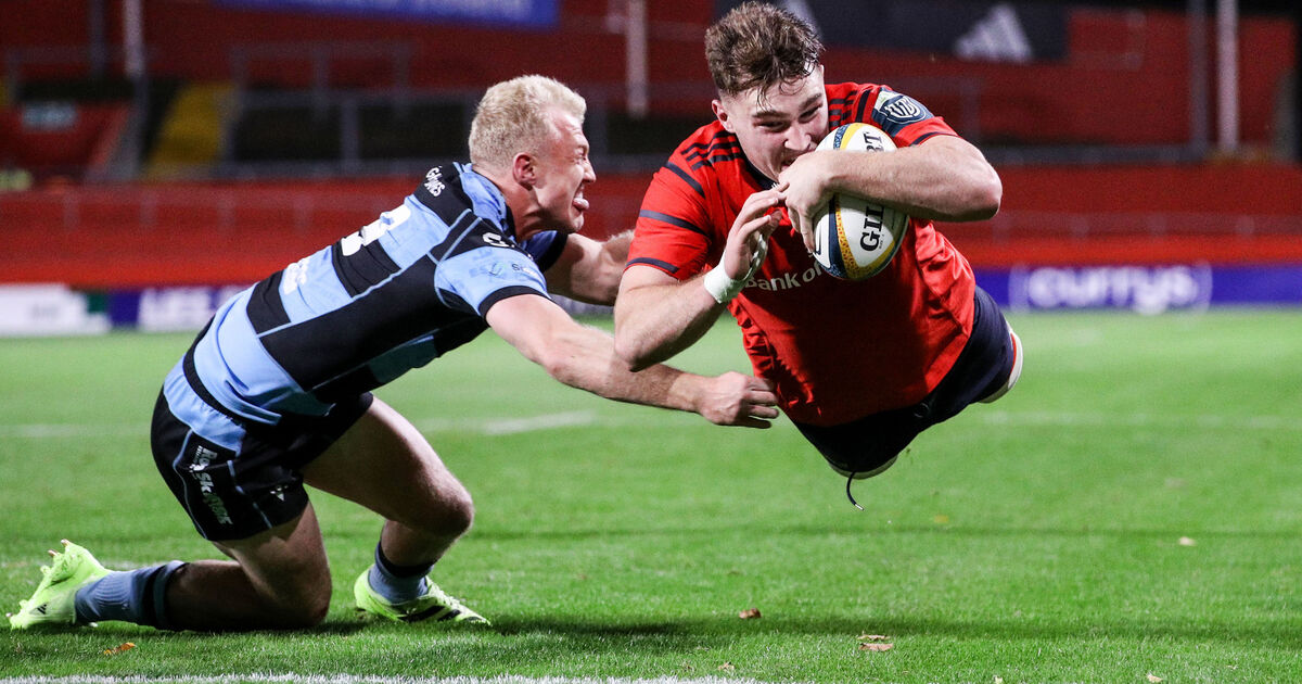 Jack Crowley guides Munster to hard-fought victory over Cardiff