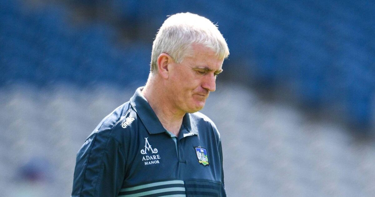 John Kiely admits Munster final defeat to Cork took a toll on Limerick