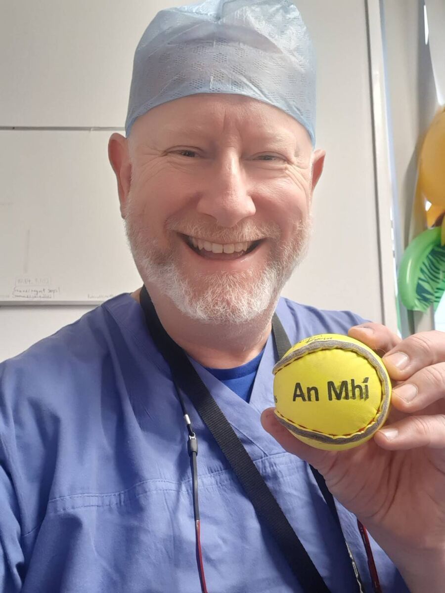 Mr John Caird, consultant paediatric neurosurgeon