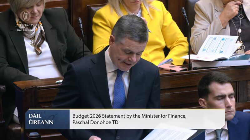 In preparing this Budget, Mr Donohoe said that housing has been "at the forefront.