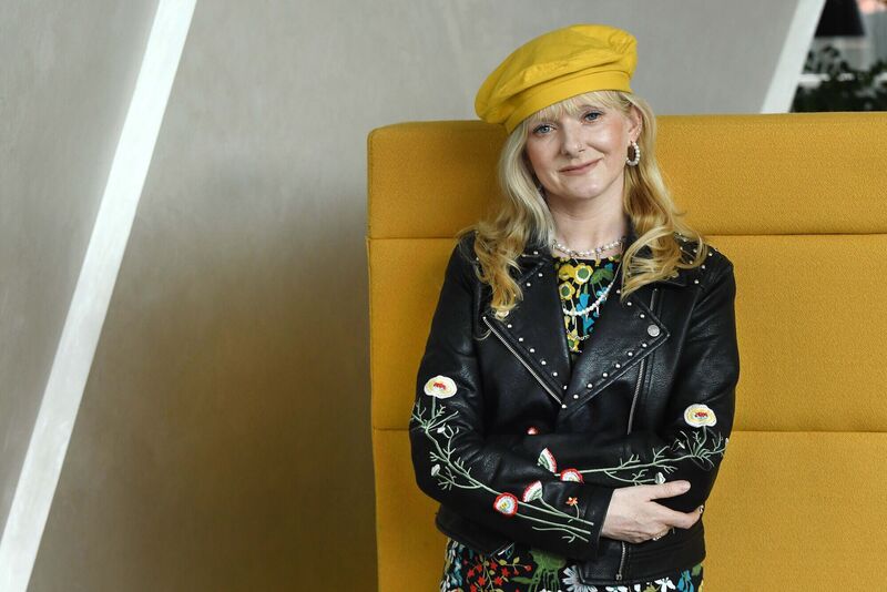  Klara McDonnell, who was treated for breast cancer photographed in the Marker Hotel, Dublin Photograph Moya Nolan