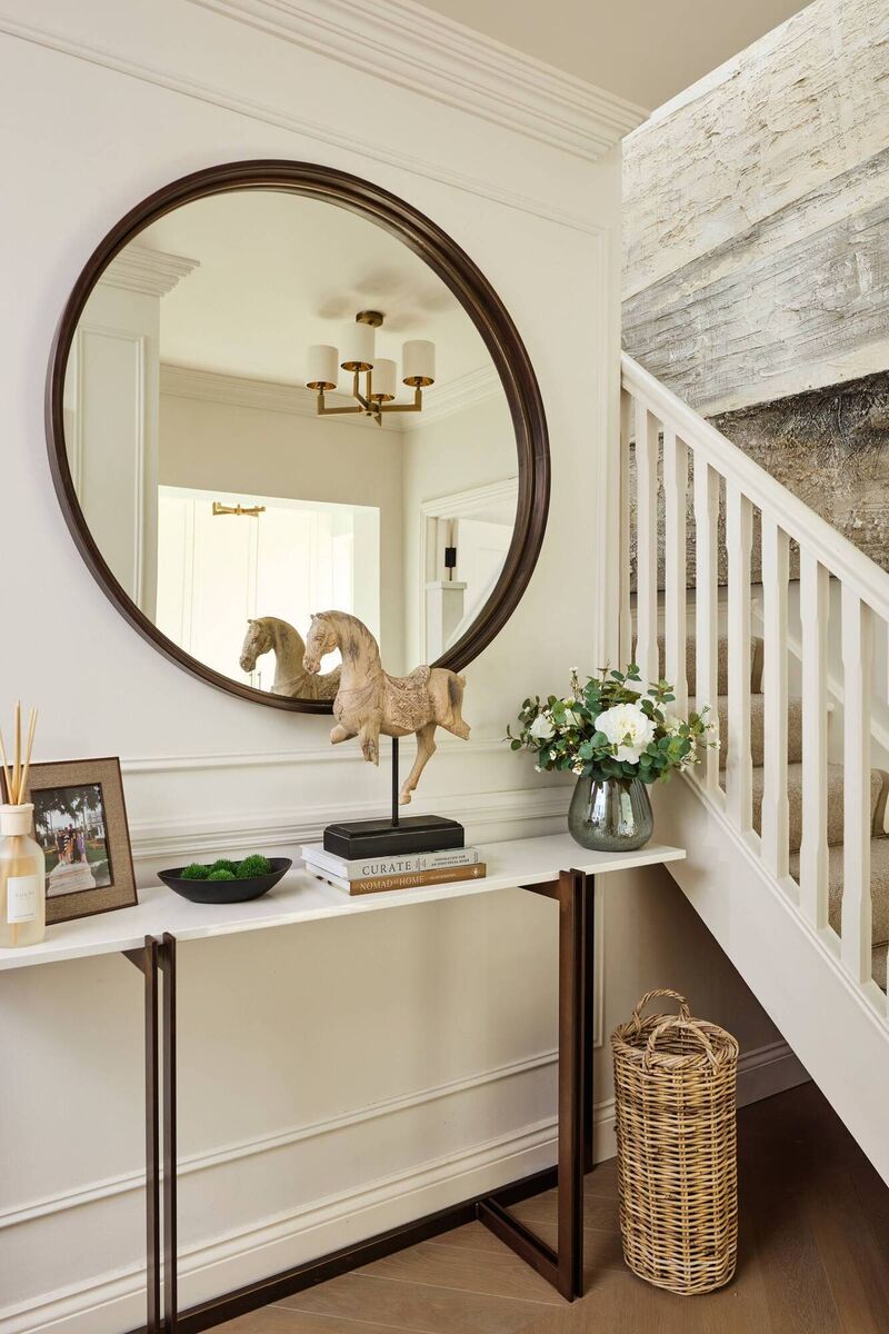 The hallway in Sarah Louise's home. Picture: Philip Lauterbach The hallway in Sarah Louise's home. Picture: Philip Lauterbach