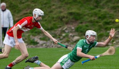 Cormac Barry on hand to give St Colman's draw against Midleton CBS