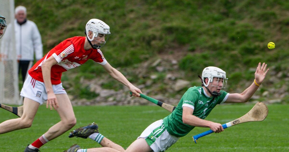 Cormac Barry on hand to give St Colman's draw against Midleton CBS