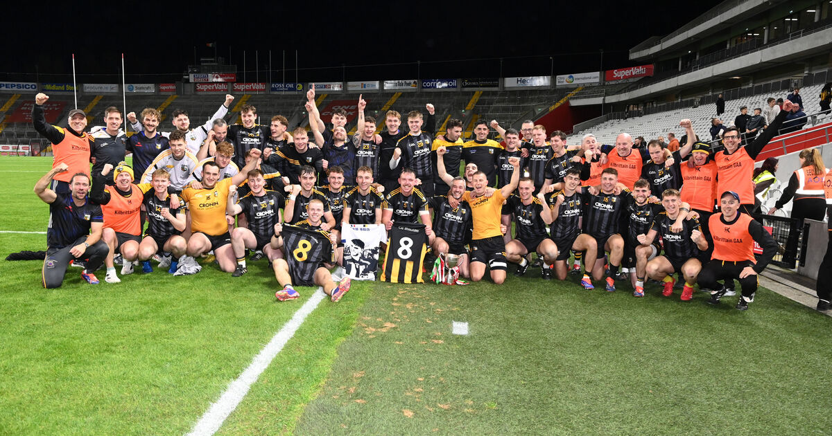 Kilbrittain survive late scare against Glen Rovers to win Premier Junior Hurling title 