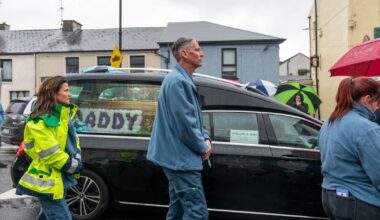 Son’s emotional tribute at funeral of murdered Cork postman Barry Daly