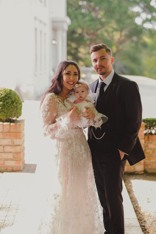 Lily-Mae was only six months at the time of our wedding