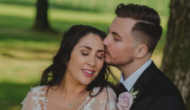 I had eight bridesmaids, which is very American