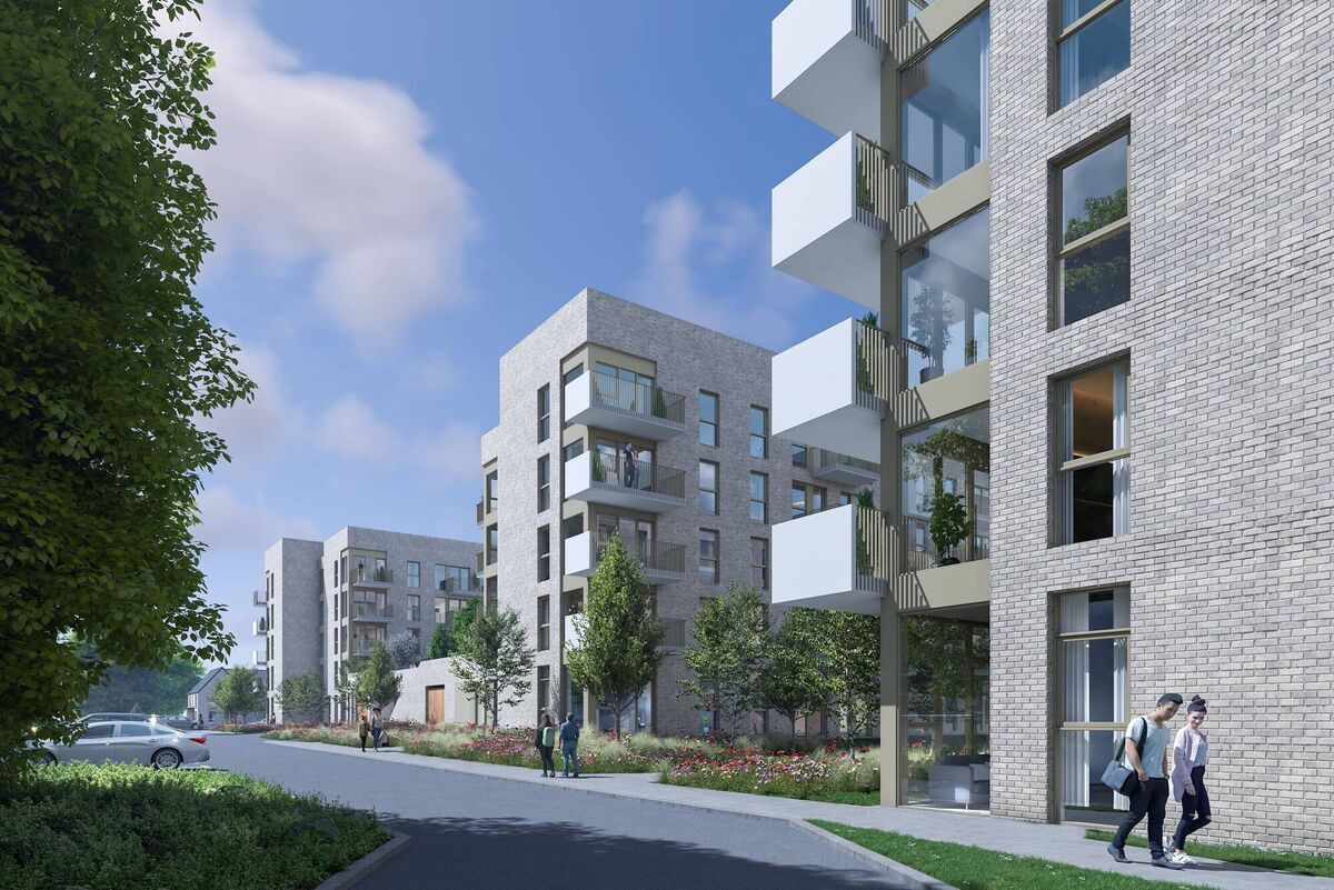 A Computer generated image of what Wilton could look like