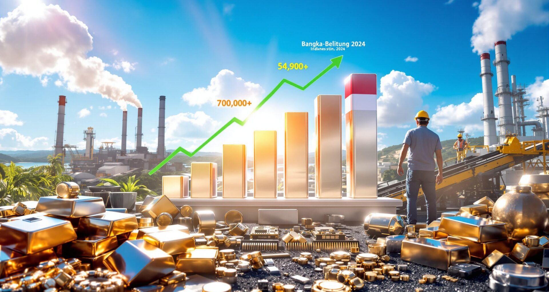 Indonesia tin output 2026 growth chart.