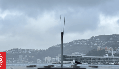 Wellington waterfront's 'Water Whirler' damaged again