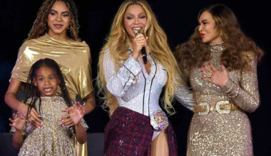 Tina Knowles Shares the Advice Her Granddaughter Blue Ivy, 13, Gave Sister Rumi, 8, About Performing on Stage with Beyoncé