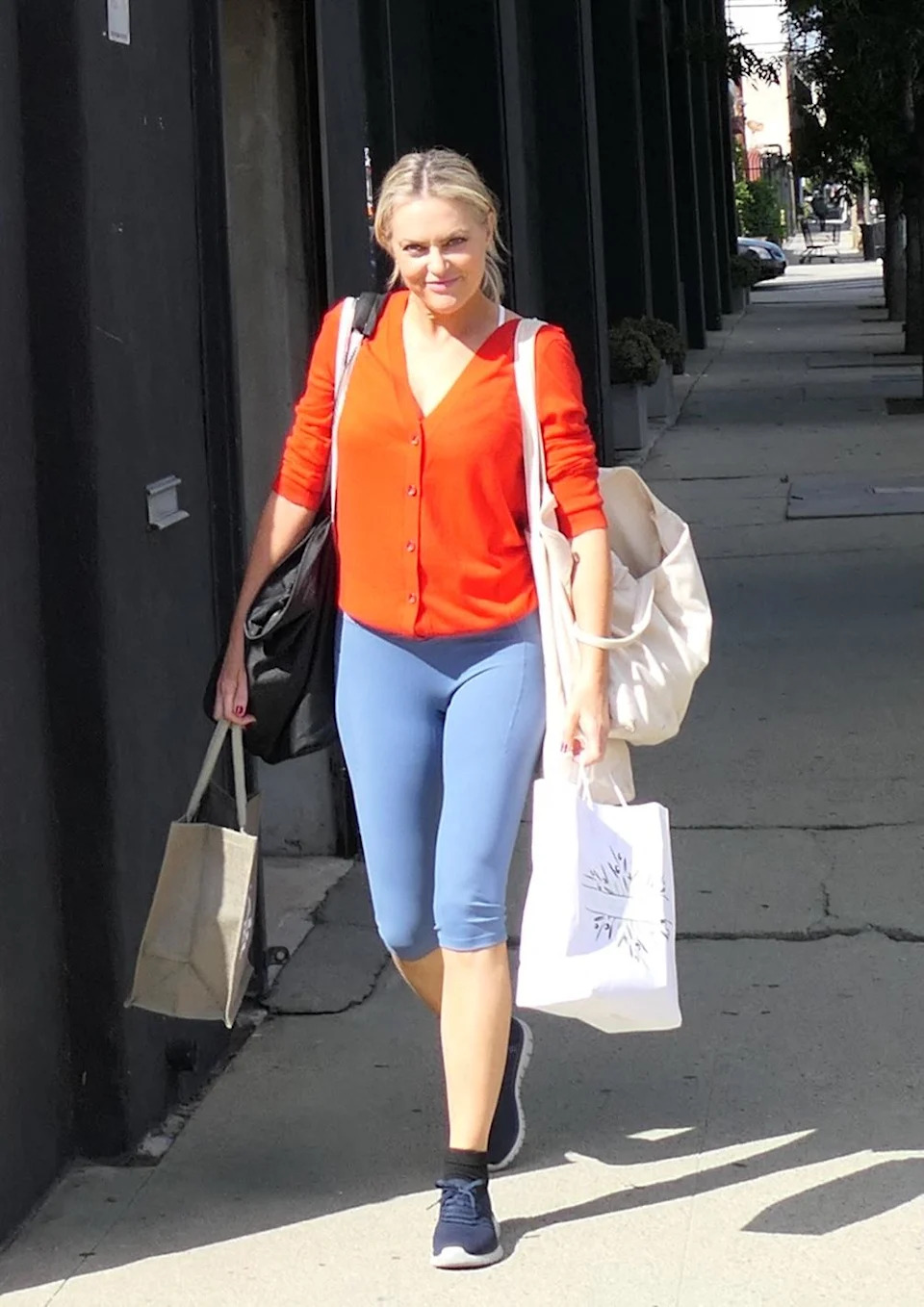 Elaine Hendrix Seen Leaving DWTS Rehearsals Friday